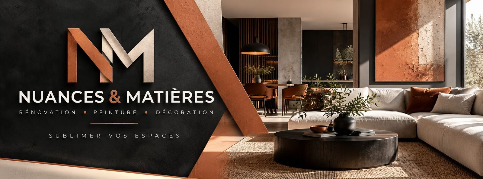 Nuances & Matières, rénovation, peinture, décoration. Sublimer vos espaces.